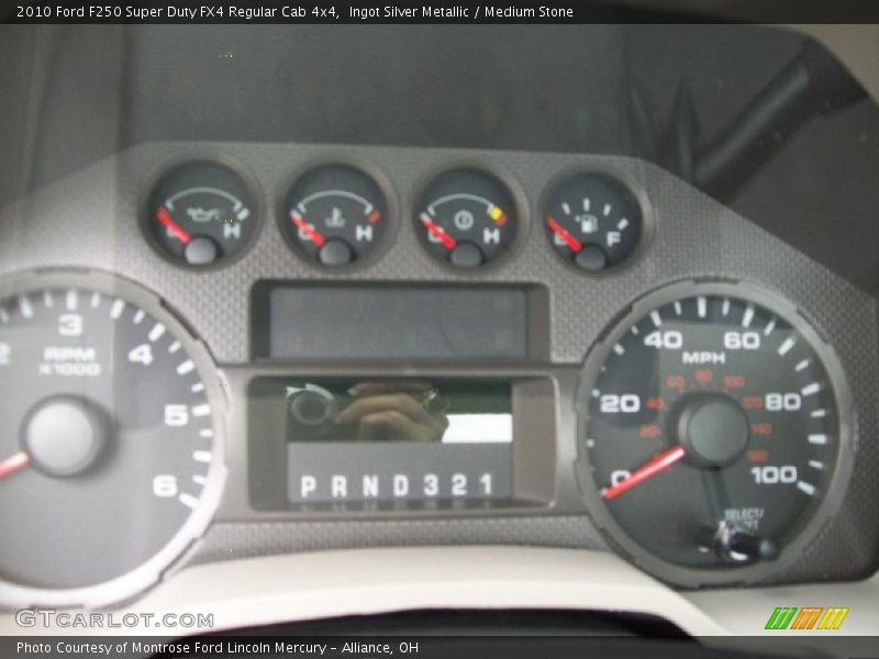 Ingot Silver Metallic / Medium Stone 2010 Ford F250 Super Duty FX4 Regular Cab 4x4