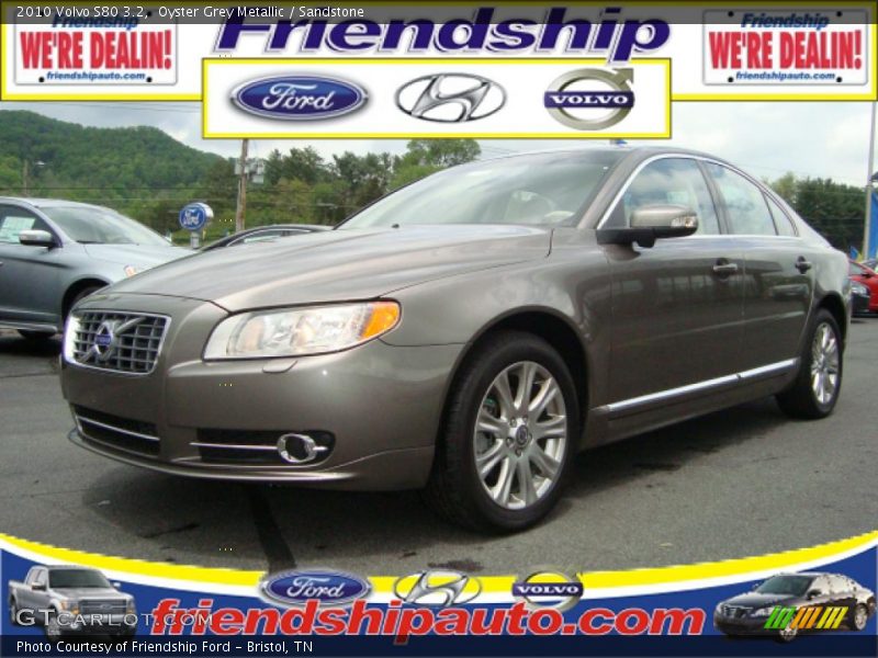 Oyster Grey Metallic / Sandstone 2010 Volvo S80 3.2