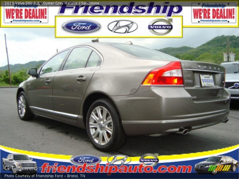 Oyster Grey Metallic / Sandstone 2010 Volvo S80 3.2