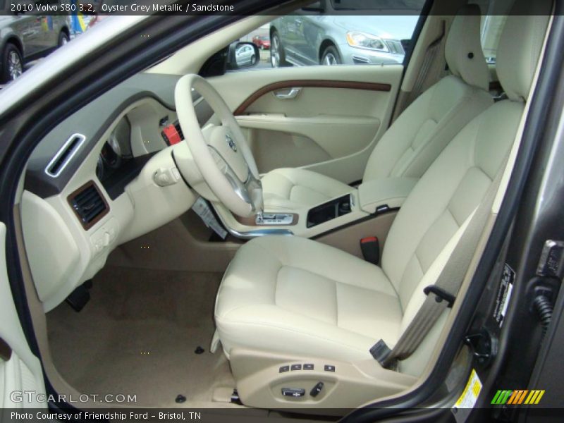 Oyster Grey Metallic / Sandstone 2010 Volvo S80 3.2