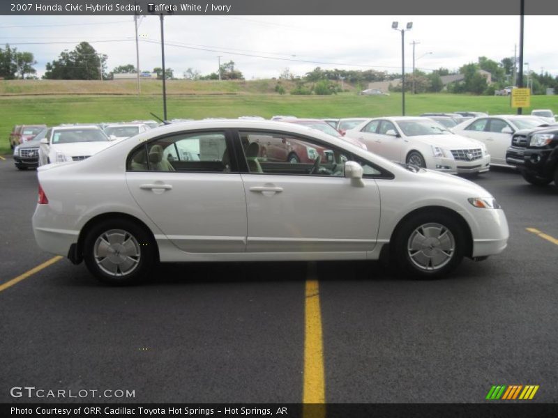 Taffeta White / Ivory 2007 Honda Civic Hybrid Sedan