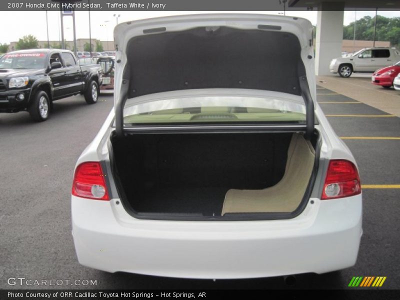 Taffeta White / Ivory 2007 Honda Civic Hybrid Sedan