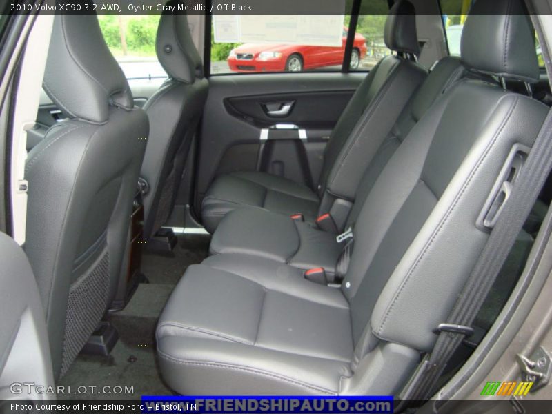 Oyster Gray Metallic / Off Black 2010 Volvo XC90 3.2 AWD