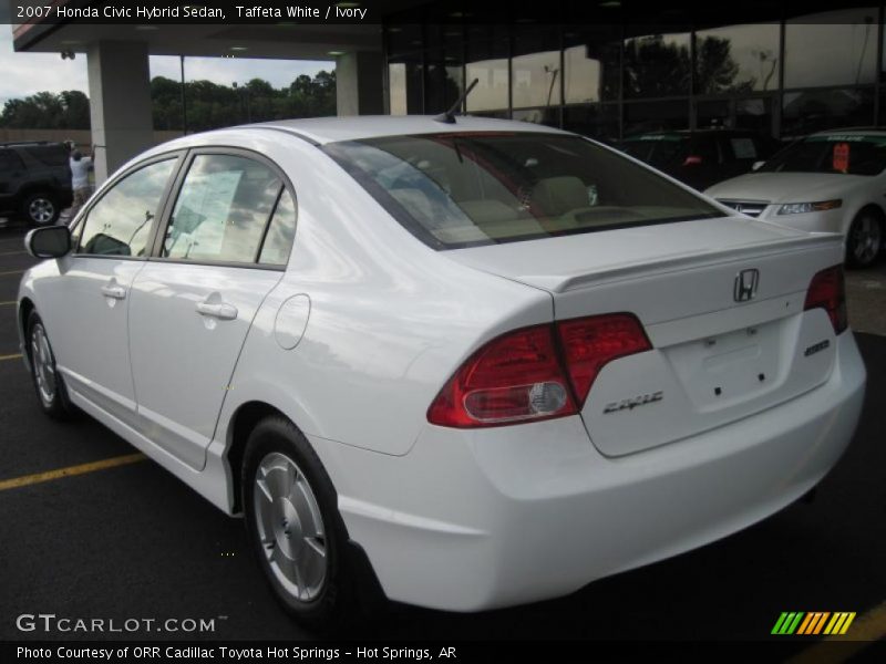 Taffeta White / Ivory 2007 Honda Civic Hybrid Sedan