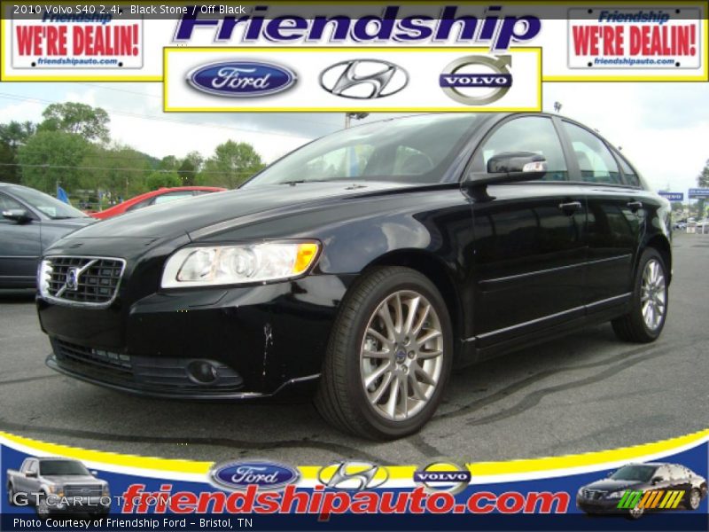 Black Stone / Off Black 2010 Volvo S40 2.4i