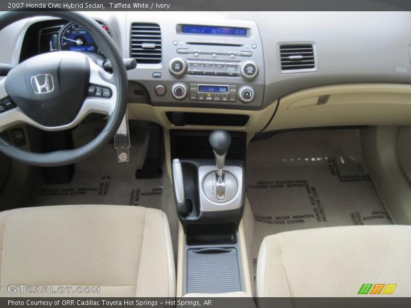Taffeta White / Ivory 2007 Honda Civic Hybrid Sedan