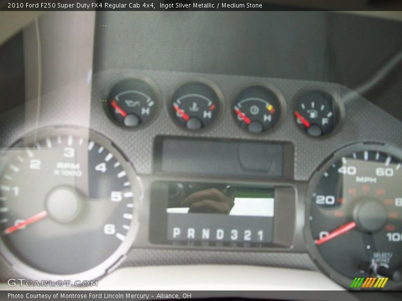 Ingot Silver Metallic / Medium Stone 2010 Ford F250 Super Duty FX4 Regular Cab 4x4