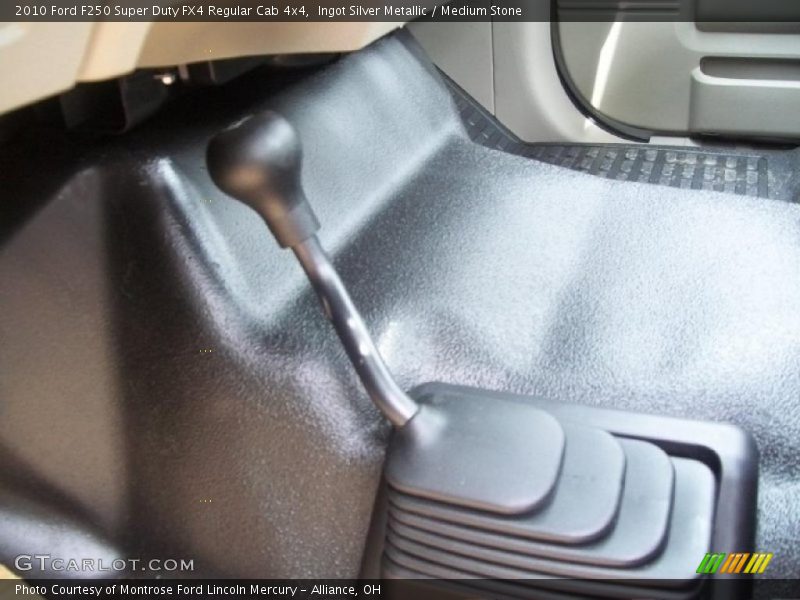 Ingot Silver Metallic / Medium Stone 2010 Ford F250 Super Duty FX4 Regular Cab 4x4