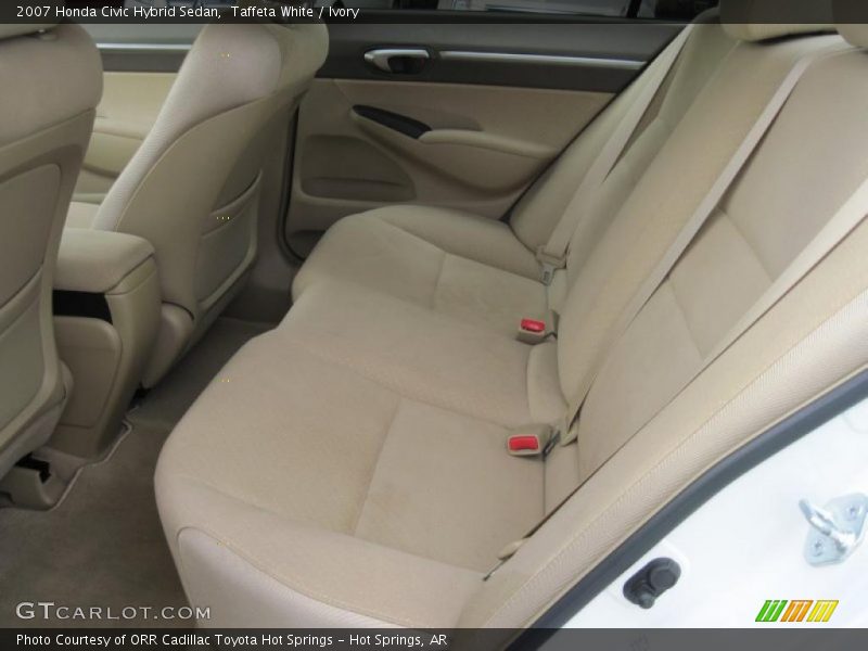 Taffeta White / Ivory 2007 Honda Civic Hybrid Sedan