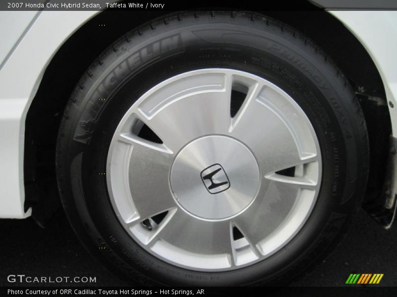 Taffeta White / Ivory 2007 Honda Civic Hybrid Sedan