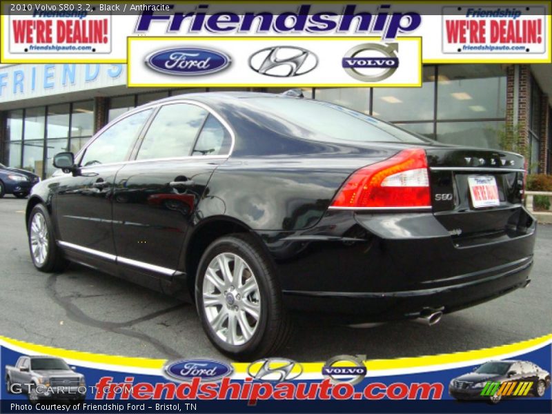 Black / Anthracite 2010 Volvo S80 3.2