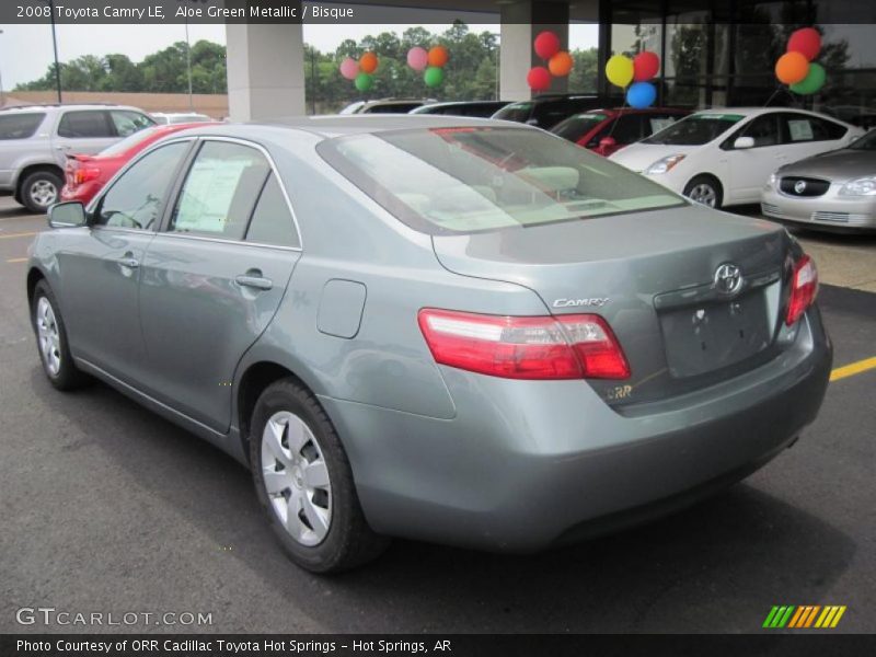 Aloe Green Metallic / Bisque 2008 Toyota Camry LE