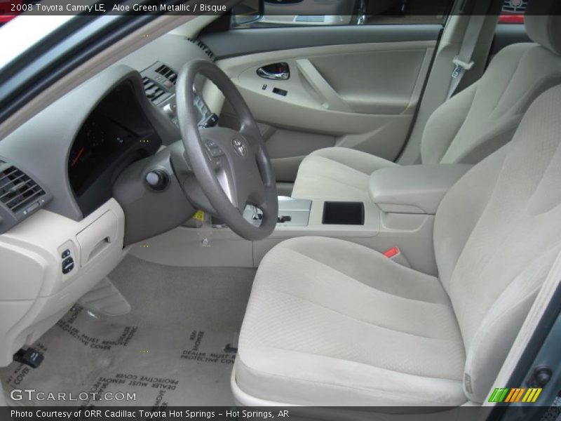 Aloe Green Metallic / Bisque 2008 Toyota Camry LE