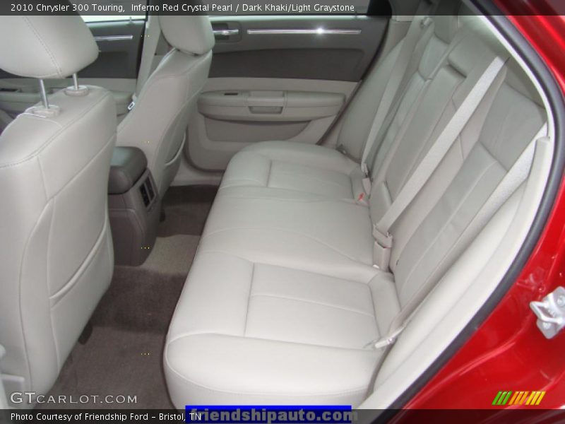 Inferno Red Crystal Pearl / Dark Khaki/Light Graystone 2010 Chrysler 300 Touring