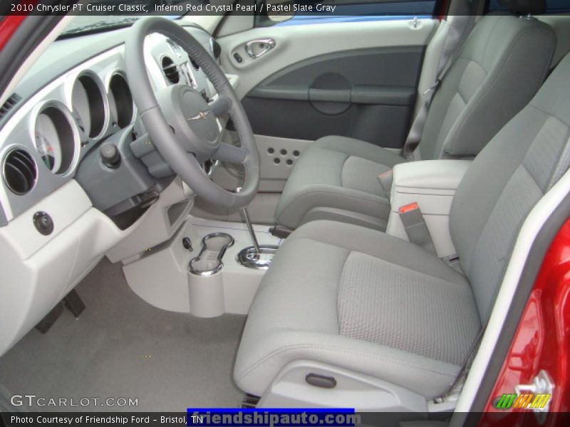 Inferno Red Crystal Pearl / Pastel Slate Gray 2010 Chrysler PT Cruiser Classic
