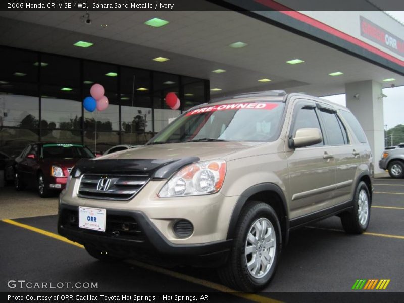 Sahara Sand Metallic / Ivory 2006 Honda CR-V SE 4WD