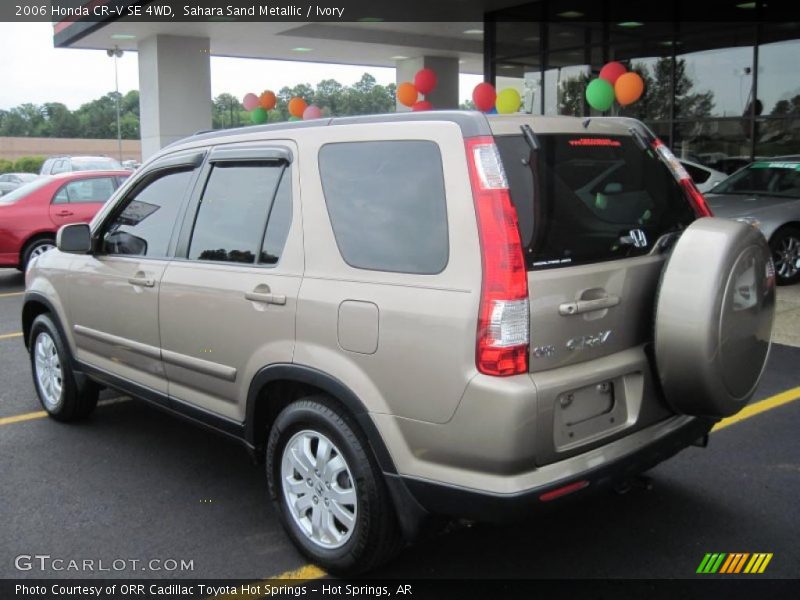 Sahara Sand Metallic / Ivory 2006 Honda CR-V SE 4WD