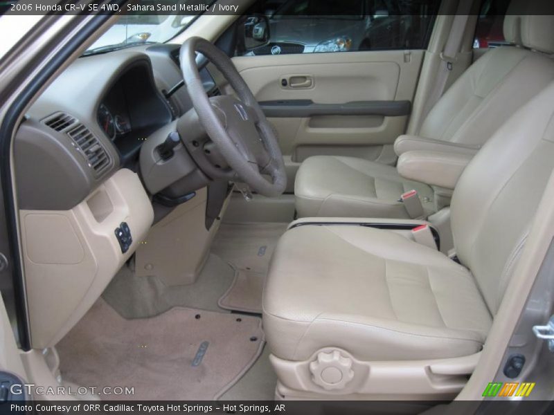 Sahara Sand Metallic / Ivory 2006 Honda CR-V SE 4WD