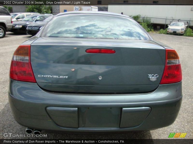 Onyx Green Pearl / Light Taupe 2002 Chrysler 300 M Sedan