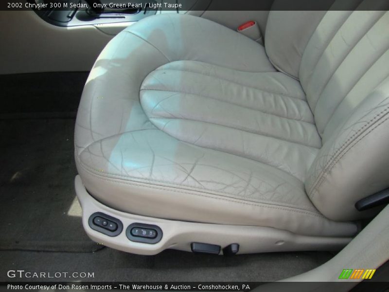 Onyx Green Pearl / Light Taupe 2002 Chrysler 300 M Sedan