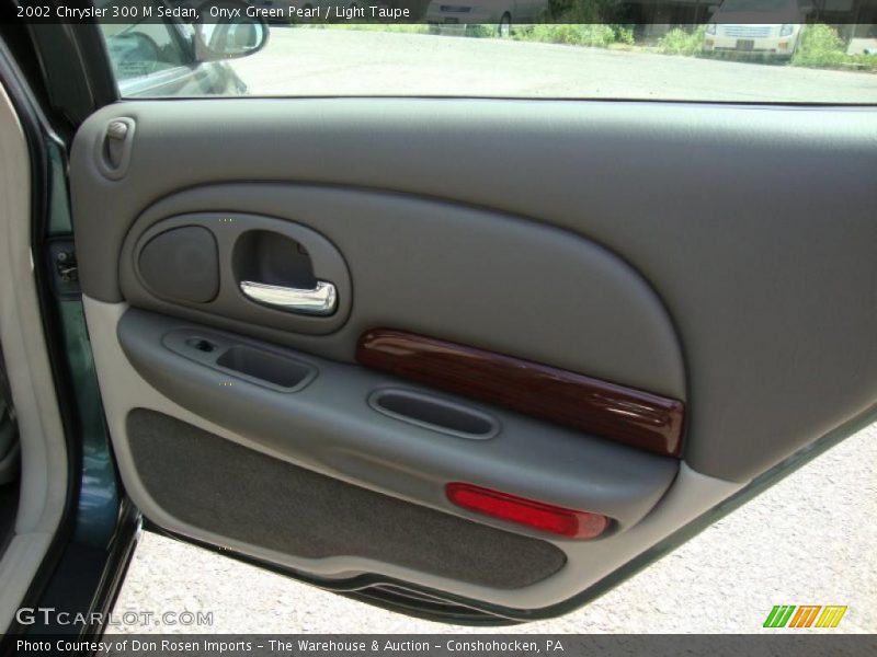 Onyx Green Pearl / Light Taupe 2002 Chrysler 300 M Sedan