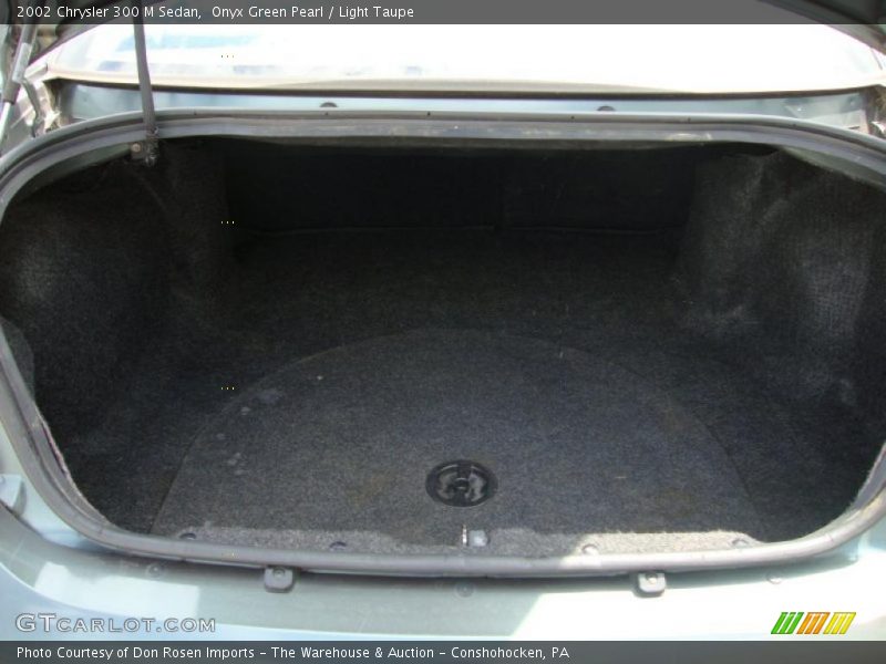 Onyx Green Pearl / Light Taupe 2002 Chrysler 300 M Sedan