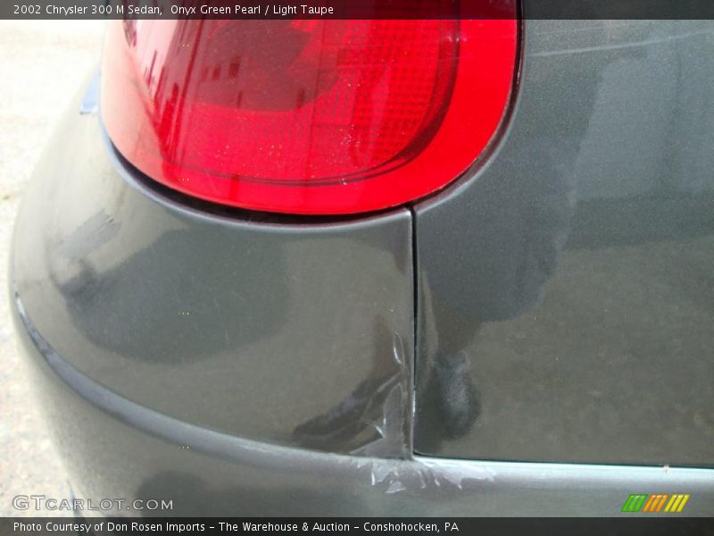 Onyx Green Pearl / Light Taupe 2002 Chrysler 300 M Sedan