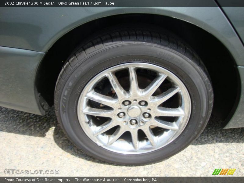 Onyx Green Pearl / Light Taupe 2002 Chrysler 300 M Sedan