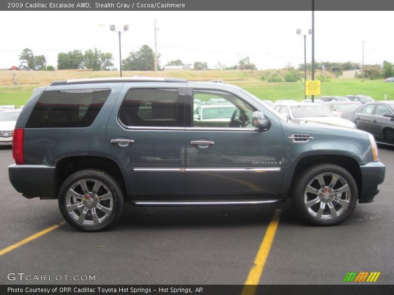 Stealth Gray / Cocoa/Cashmere 2009 Cadillac Escalade AWD
