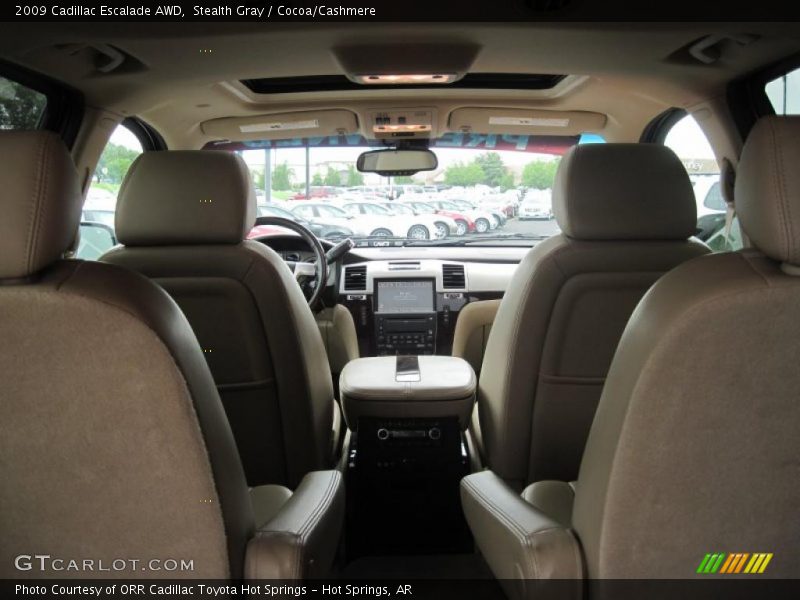 Stealth Gray / Cocoa/Cashmere 2009 Cadillac Escalade AWD