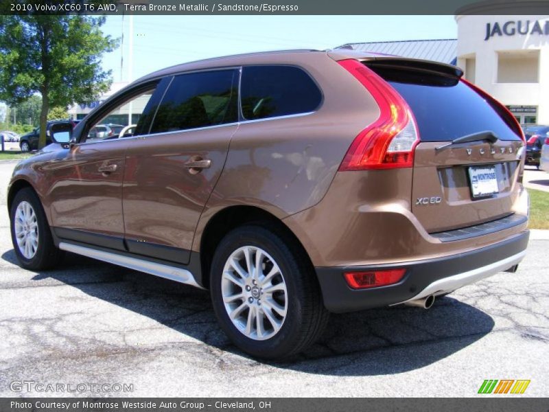 Terra Bronze Metallic / Sandstone/Espresso 2010 Volvo XC60 T6 AWD