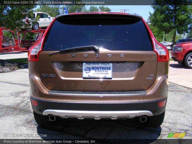 Terra Bronze Metallic / Sandstone/Espresso 2010 Volvo XC60 T6 AWD