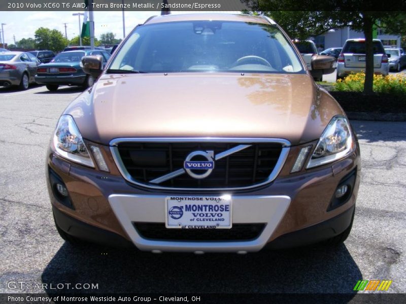 Terra Bronze Metallic / Sandstone/Espresso 2010 Volvo XC60 T6 AWD