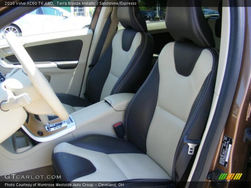Terra Bronze Metallic / Sandstone/Espresso 2010 Volvo XC60 T6 AWD