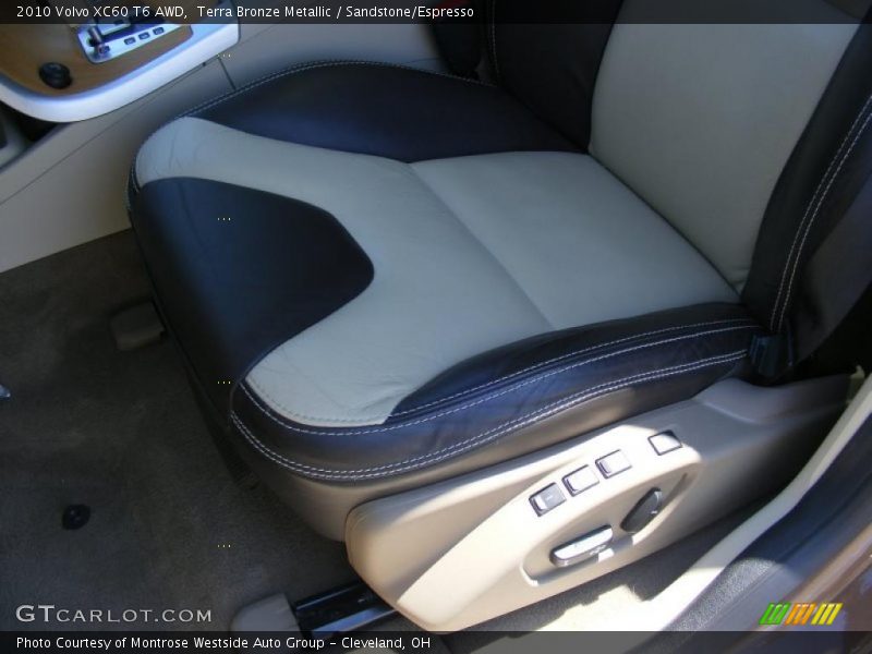 Terra Bronze Metallic / Sandstone/Espresso 2010 Volvo XC60 T6 AWD