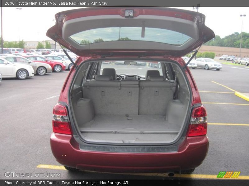 Salsa Red Pearl / Ash Gray 2006 Toyota Highlander V6