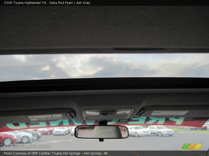 Salsa Red Pearl / Ash Gray 2006 Toyota Highlander V6