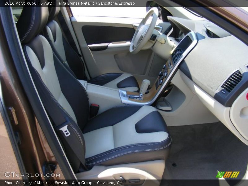 Terra Bronze Metallic / Sandstone/Espresso 2010 Volvo XC60 T6 AWD