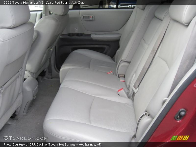 Salsa Red Pearl / Ash Gray 2006 Toyota Highlander V6