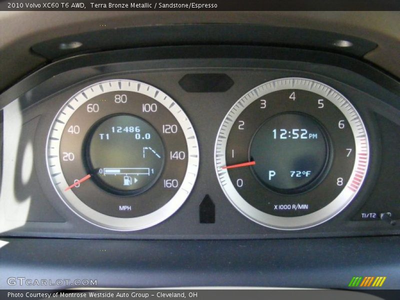 Terra Bronze Metallic / Sandstone/Espresso 2010 Volvo XC60 T6 AWD