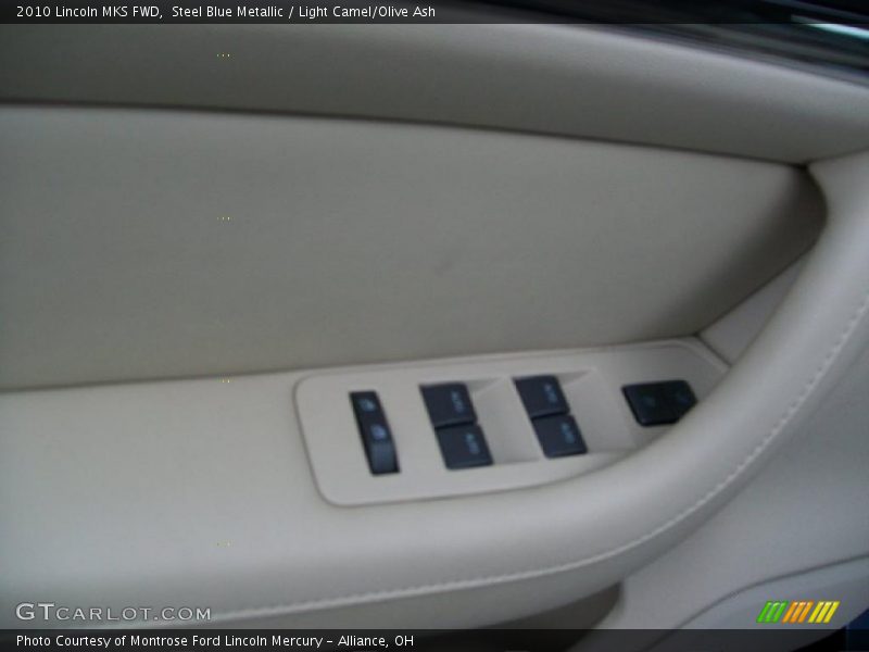 Steel Blue Metallic / Light Camel/Olive Ash 2010 Lincoln MKS FWD