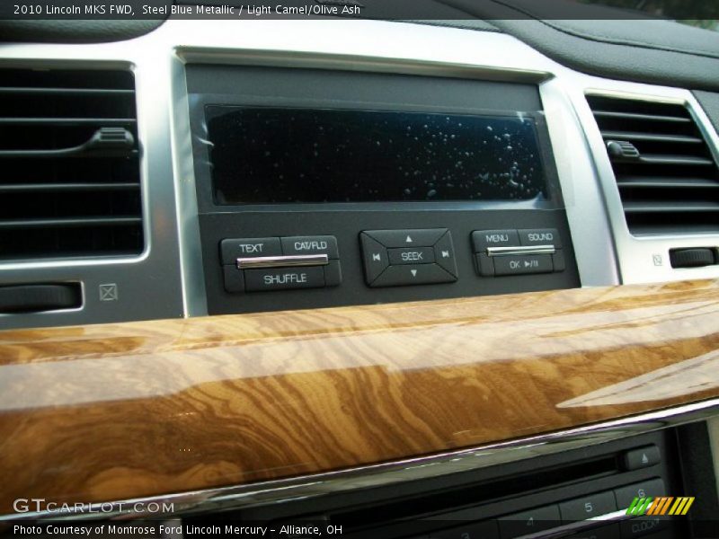 Steel Blue Metallic / Light Camel/Olive Ash 2010 Lincoln MKS FWD