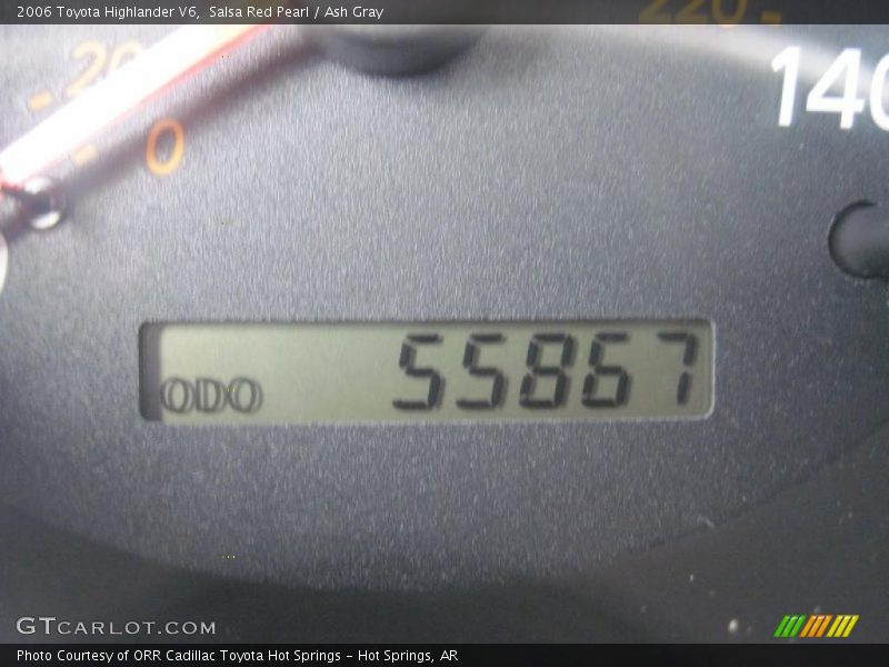 Salsa Red Pearl / Ash Gray 2006 Toyota Highlander V6