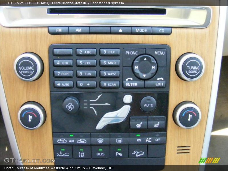Terra Bronze Metallic / Sandstone/Espresso 2010 Volvo XC60 T6 AWD