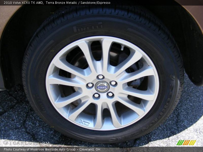 Terra Bronze Metallic / Sandstone/Espresso 2010 Volvo XC60 T6 AWD