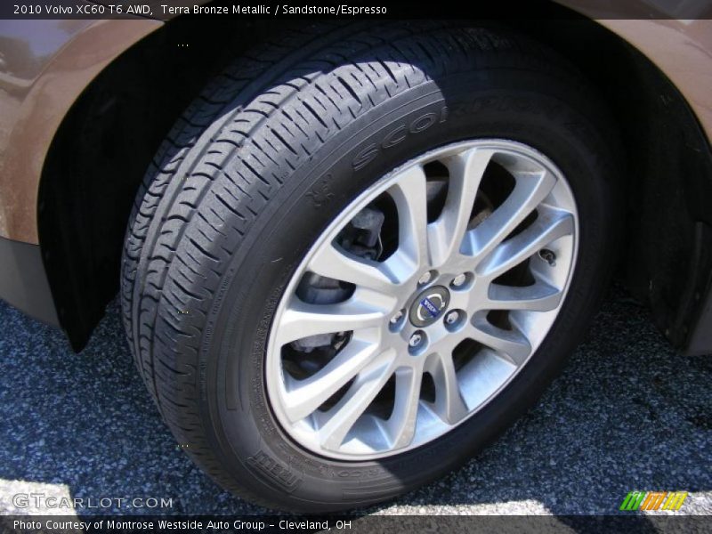 Terra Bronze Metallic / Sandstone/Espresso 2010 Volvo XC60 T6 AWD