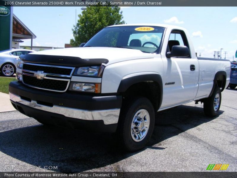 Summit White / Dark Charcoal 2006 Chevrolet Silverado 2500HD Work Truck Regular Cab