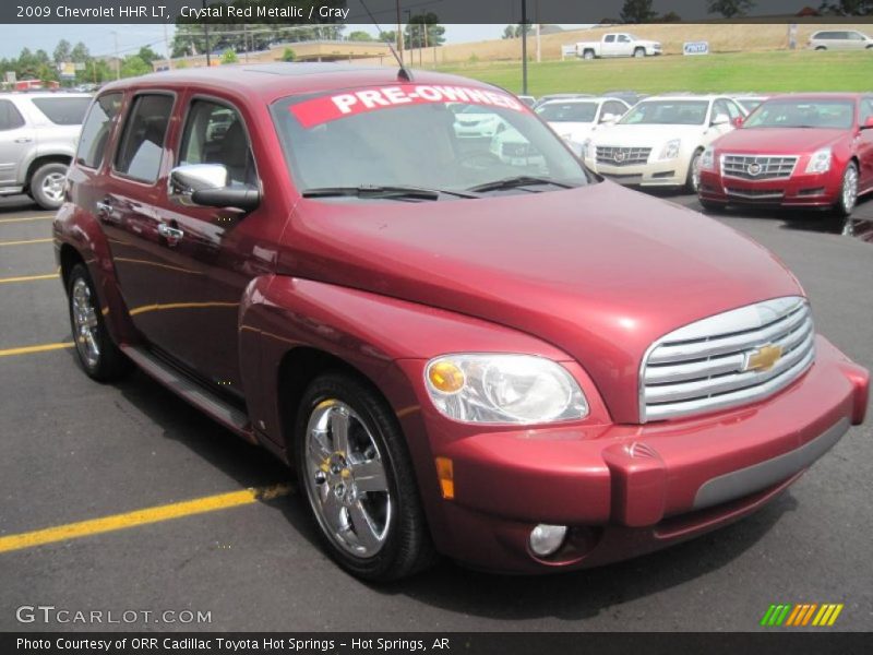 Crystal Red Metallic / Gray 2009 Chevrolet HHR LT