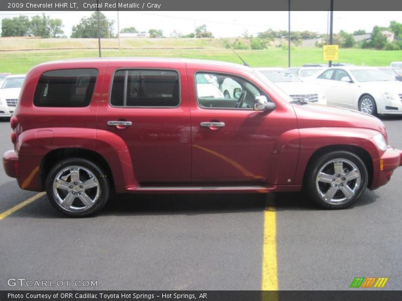 Crystal Red Metallic / Gray 2009 Chevrolet HHR LT