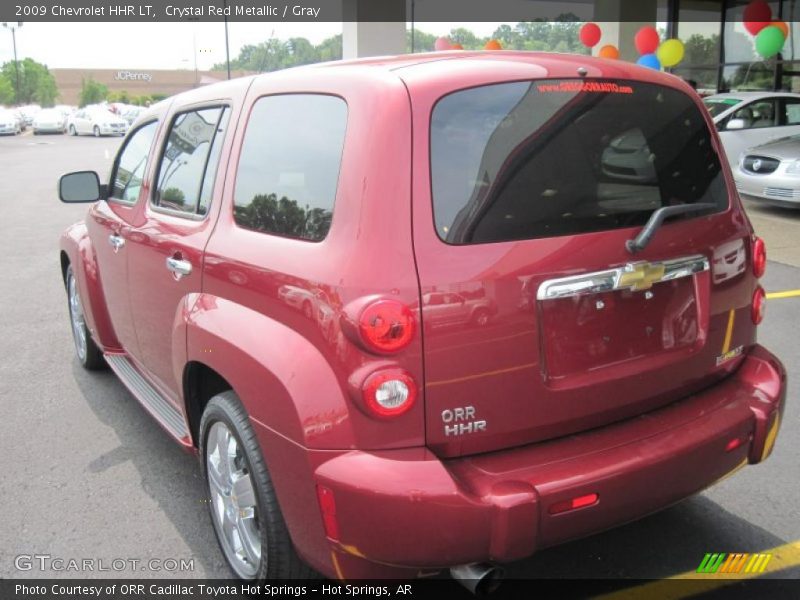 Crystal Red Metallic / Gray 2009 Chevrolet HHR LT